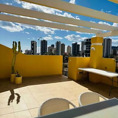 Apto Con Terraza Y Bbq Privadas Residencial Estrella De Calpe