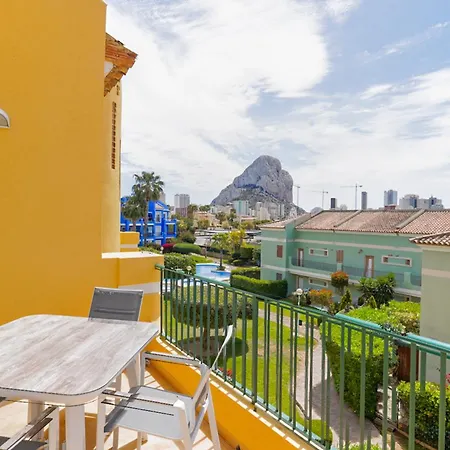 Apto Con Terraza Y Bbq Privadas Residencial Estrella De Apartment Calpe