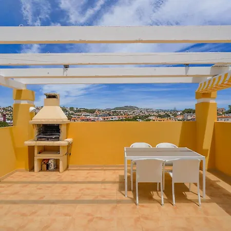 Apto Con Terraza Y Bbq Privadas Residencial Estrella De Calpe